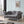Stylish Flared Arm Loveseat