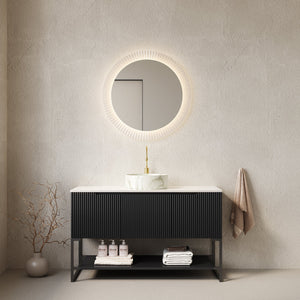 Tulio 48" Bathroom Vanity & Sink, Freestanding Storage Cabinet