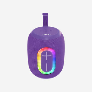 KP-832 Best-Selling Bluetooth Speaker Deep Bass High-Fidelity Sound High Power Portable Stylish Design With Ambient Lighting Suitable For Indoor Outdoor Use