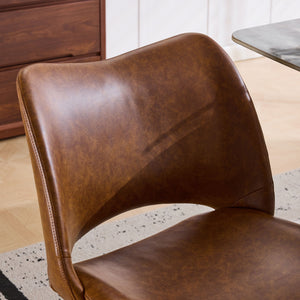 Modern Swivel Dining Chair With High Back