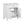 Bathroom Vanity With Ceramic Basin, Soft Close Door And Adjustable Shelves