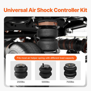 Air Shock Controller Kit 12V 100PSI On-Board Air Compressor System