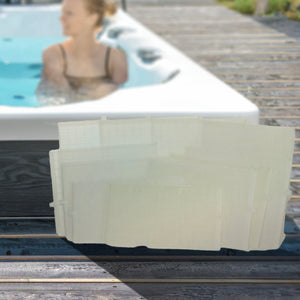 Unicel FS-3037 Replacement Rectangular DE Grid Pool Filter w/ Top Port, Full Set - TRAPSKI