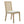 Dining Chair With Synthetic Cane Back And Upholstered Seat (Set of 2) - Natural