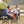 2Pcs Foldable Camping Table Portable Picnic Table Lightweight Travel Desk with 2 Cup Holders/Table Carrying Bag