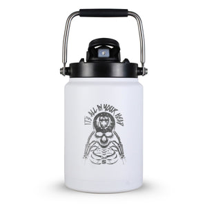 Custom Iron Sanctuary Half Gallon Jugs