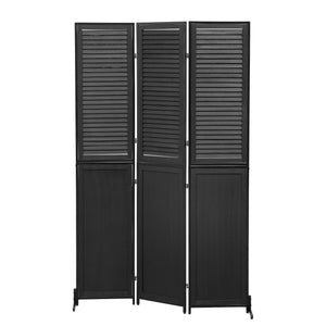 Rustic 3 Panel Room Dividers And Folding Privacy Screen