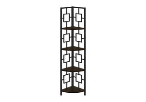 4 Tier Corner Bookshelf - Contemporary & Modern