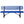 6' Outdoor Steel Bench With Backrest