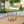 Hermosa Rustic Circular Bistro Table - Gray