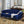 La Rosa Victorian Chesterfield Tufted Sofa, Navy Blue Velvet