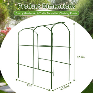 Heavy Duty 20mm Large Diameter Metal Cucumber & Loofah Trellis