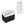 Modern Wall Mounted Bathroom Vanity With Resin Sink and Storage Rack