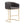 Mid-Century Modern Stool With Steel Base