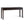 Cosmopolitan - Wide Console Sofa Table - Mahogany Brown