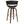 Swivel Bar Stool Elegant Design With Upholstery - Walnut