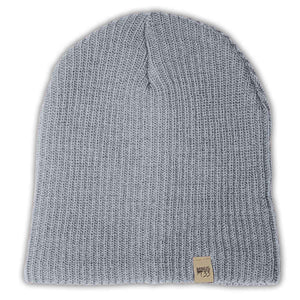 Midweight Knit Wool Beanie - 100% Merino Wool