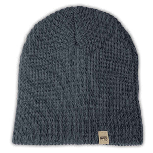 Midweight Knit Wool Beanie - 100% Merino Wool
