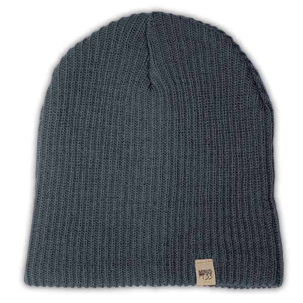 Midweight - Everyday Rib Knit Beanie 100% Merino Wool