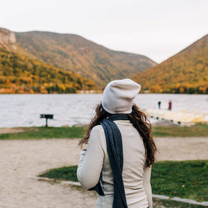 Midweight Knit Wool Beanie - 100% Merino Wool