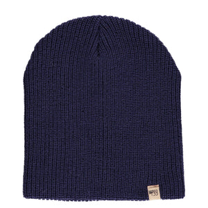 Midweight Knit Wool Beanie - 100% Merino Wool