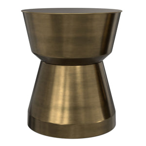 Allegra - Side Table - Antique Brass