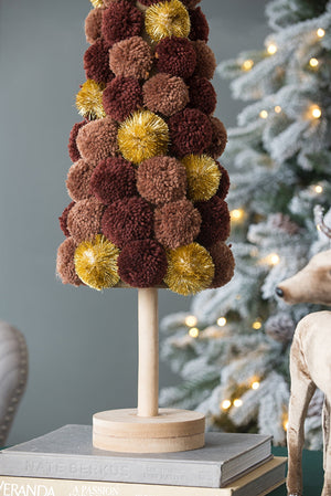 Tall Tree Christmas Table Decor