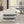 Barley - Square Pouf - White / Beige / Black