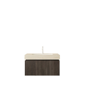 MURI 30" Bathroom Vanity with Sintered Stone Top & Ceramic Basin