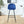 Bar Stool (Set of 2) Modern Counter Bar Height Chair With Back, Sturdy Metal Legs & Footrests, Island Stool For Kitchen Bar - Blue