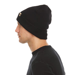 Midweight Merino Wool Knit Cuff Beanie | 100% Merino Wool