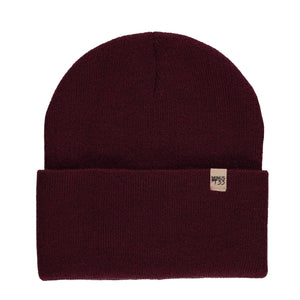 Midweight Merino Wool Knit Cuff Beanie | 100% Merino Wool