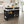 Kitchen Island With Extendable Rotating Table, 4 Drawers & Glass Door Cabinets, Built In Socket - Black