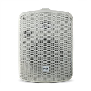Pyle PDWR54BTW 5.25" 600W Bluetooth Waterproof Powered Outdoor Speakers (Pair)