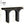 Console Table With Arched Base For Entryway - Black