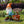 Outdoor Garden Sculpture Gnome Flower Pot Planter