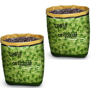 Roots Organics Hydroponic Gardening Coco Fiber Potting Soil, 1.5 cu ft (2 Pack) - TRAPSKI
