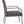 2PC Outdoor Dining Chair with Hand-Painted Frame and Water-Washed Cotton Seat