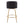 Toriano - Contemporary, Fixed Height Counter Stool With Swivel With Round Footrest (Set of 2)