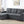 Toby - Woven Fabric Reversible Sleeper Sectional Sofa With Storage Chaise Cup Holder Charging Ports And Pockets