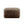 Aviana Ottoman in Plush Fabric - Chocolate