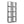 Contemporary 5-Tier White Bookshelf