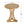 Natural Finish Round Wood Accent Table