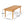 Outdoor Dining Table With Slatted Top