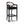 Americana - Mid-Century Modern Cane Back Counter Stool