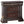 2 Drawer Nightstand, Carvings Bedside Table, Bedroom Furniture - Cherry