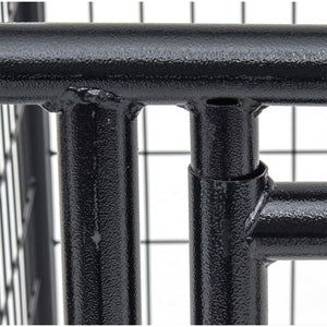 Lucky Dog Large Modular Welded Wire Box Indoor Outdoor Dog Kennel, 10x5x6 Feet