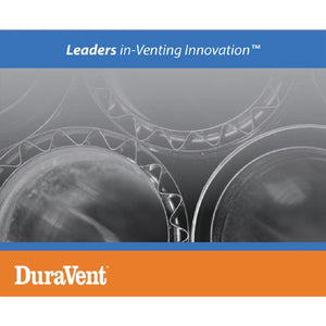 DuraVent 6DBK-ADSL DuraBlack Snap Lock Chimney Connection Adapter, 6" Diameter