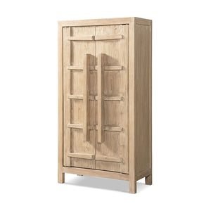 Rowan - Storage Cabinet With Double Doors - Natural