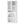 Geometric Arched 5 Shelf Art Display Bookcase For Living Room - White